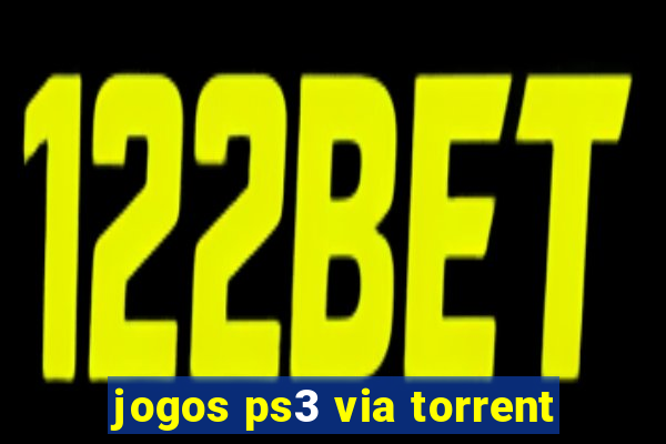 jogos ps3 via torrent